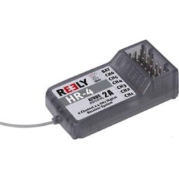Récepteur 6 canaux Reely HR-4 2,4 GHz Système de connecteur JR