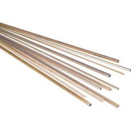 Profil laiton demi-cercle Reely MS-HALBRUND 5X10MM (L x l x H) 500 x 10 x 5 mm 1 pc(s)