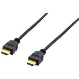 Câble de raccordement Equip HDMI Fiche mâle HDMI-A 20.00 m noir 119375 contacts dorés Câble HDMI