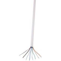 TRU COMPONENTS Câble réseau CAT 5e U/UTP 4 x 2 x 0.14 mm² blanc 100 m