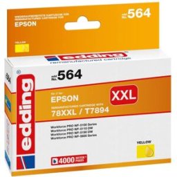 Edding Encre remplace Epson 78XXL, T7894 compatible jaune EDD-564 18-564