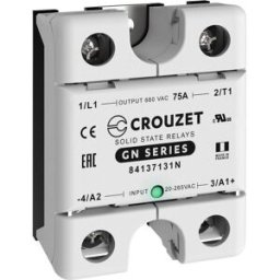 Crouzet Relais à semi-conducteurs 84137131N 75 A Tension de contact (max.): 660 V/AC à commutation au zéro de tension 1 pc(s)