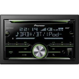 Pioneer FH-X840DAB Autoradio 2 DIN kit mains libres bluetooth, tuner DAB+