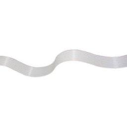 econ connect 28AWG40RM1 Câble en nappe Pas: 1 mm 40 x 0.08 mm² gris 30.50 m
