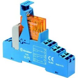 Finder 48.P5.7.024.0050 Module relais Tension nominale: 24 V/DC Courant de commutation (max.): 8 A 2 inverseurs (RT) 1 pc(s)