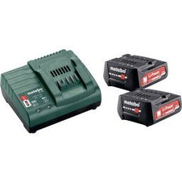 Metabo Basic-Set 12V 2 x 2.0 Ah 685300000 Batterie pour outil et chargeur 12 V 2 Ah Li-Ion