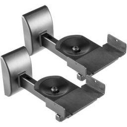 My Wall HB7L Support mural pour haut-parleur inclinable, mobile Distance entre les murs (max.): 286 mm noir 2 pc(s)