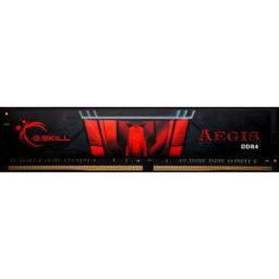 G.Skill Aegis Module mémoire pour PC DDR4 8 GB 1 x 8 GB non-ECC 3000 MHz DIMM 288 broches CL16-18-18-38 F4-3000C16S-8GISB