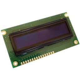 Display Elektronik Module OLED jaune noir 16 x 2 Pixel (l x H x P) 84 x 10 x 44 mm DEP16202-Y