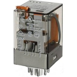 Finder 60.12.8.024.0040 Relais enfichable 24 V/AC 10 A 2 inverseurs (RT) 1 pc(s)