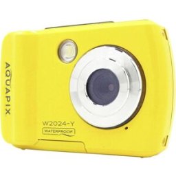 Aquapix W2024 Splash Yellow Appareil photo numérique 16 Mill. pixel jaune caméra submersible