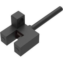 TRU COMPONENTS Barrière lumineuse à fourche SK-204NA-W TC-10329324 type R commutation en réception, commutation sans réception 5 - 24 V/DC 1 pc(s)
