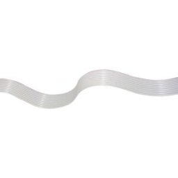 econ connect 28AWG50RM1 Câble en nappe Pas: 1 mm 50 x 0.08 mm² gris 30.50 m