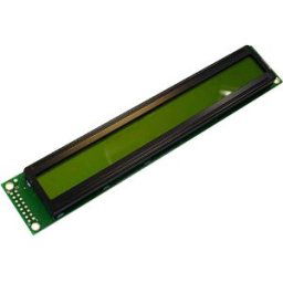 Display Elektronik Écran LCD jaune-vert (l x H x P) 182 x 33.5 x 11.6 mm