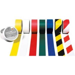 Rocol RS56016 RS56016 Bande adhésive de marquage EasyTape™ rouge, blanc (L x l) 33 m x 75 mm 1 pc(s)