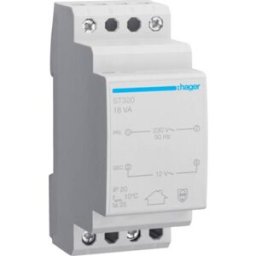 Hager ST320 Transformateur de sécurité 12 V 1.5 A