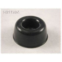 Pied dappareil Hammond Electronics 1421T9BK autocollant, rond noir (Ø x H) 22.3 mm x 10.2 mm 24 pc(s)