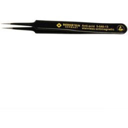 Bernstein Tools for Electronics 5-048-13 Pince brucelle CMS 5 SA Super-pointue 110 mm