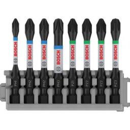 Bosch Accessories 2608522328 2608522328 Embout cruciforme PH 1, PH 2, PH 3, PZ 2, PZ 3 1 set