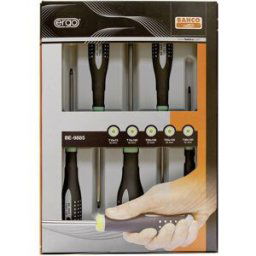 Bahco Ergo pour latelier Jeu de tournevis 5 pièces 6 pans intérieurs (TX)