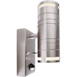 Deko Light Zilly II Up and Down Motion 731011 Applique avec détecteur de mouvement GU10 acier inoxydable