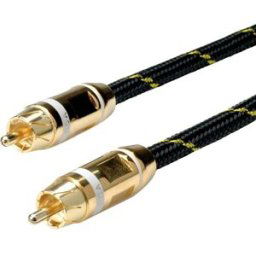Roline Cinch-RCA audio Câble de raccordement [1x Cinch-RCA mâle - 1x Cinch-RCA mâle] 5.00 m multicolore