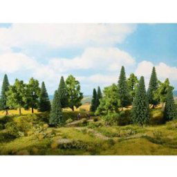 NOCH 0024312 Assortiment darbres forêt mixte 80 à 140 mm 13 pc(s)
