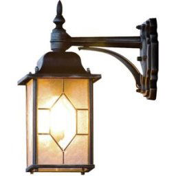 Applique extérieure Konstsmide Milano 7248-759 E27 75 W noir, argent