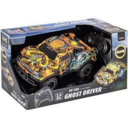 Revell Control 24682 Ghost Driver 1:22 Véhicule RC débutant électrique Voiture de tourisme avec effet lumineux