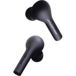 Boompods Bassline Écouteurs intra-auriculaires Bluetooth noir micro-casque, magnétique, commande tactile