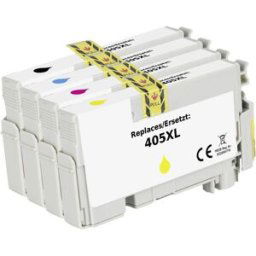 Renkforce Encre remplace Epson 405XL, T05H6, T05H1, T05H2, T05H3, T05H4 compatible pack bundle noir, cyan, magenta, jaune RF-5718866