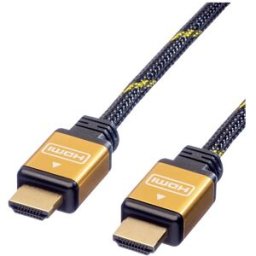 ROLINE GOLD Câble HDMI High Speed, M-M, 5 m