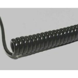 BKL Electronic 1506309 Câble spiralé Li12YD11Y 400 mm/ 1600 mm;8 x 0.14 mm²;noir1 pc(s)