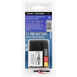 Ansmann LI-50B Batterie pour appareil photo Remplace laccu dorigine LI-50B 3.7 V 730 mAh