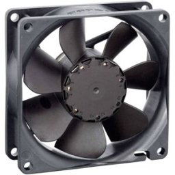 Ventilateur axial EBM Papst 8412N/2GMLE-257 9292506257 12 V/DC 42 m³/h (L x l x H) 80 x 80 x 25.4 mm 1 pc(s)