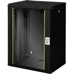Digitus DN-19 16-U-SW Boîtier mural 19 (l x H x P) 600 x 820 x 450 mm 16 UH noir (RAL 9005)