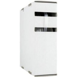 Hongshang 2111184298 Gaine thermorétractable sans colle transparent 9.50 mm 4.80 mm Taux de retreint:2:1 10 m