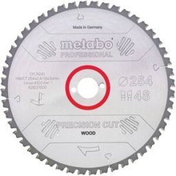 Metabo 628227000 Lame de scie circulaire 305 mm Nombre de dents: 48 1 pc(s)