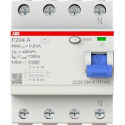 ABB 2CSF204101R1400 Interrupteur différentiel A 4 pôles 40 A 0.03 A 230 V/AC, 400 V/AC