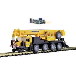 Kibri 10558 H0 Modèle réduit de véhicule de construction Liebherr Grue mobile LTM 1050-4 construction de voie