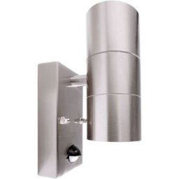 Deko Light Zilly Up & Down Motion 731007 Applique avec détecteur de mouvement GU10 acier inoxydable
