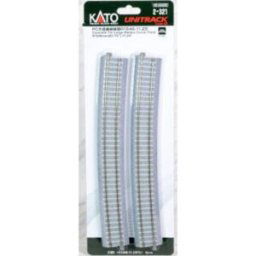 (H0) Kato Unitrack 2-321 Rail courbe 4 pc(s)