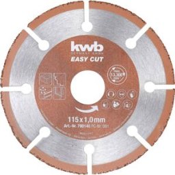 kwb 790540 Disque à tronçonner 125 mm 1 pc(s) bois, plastique, cuivre