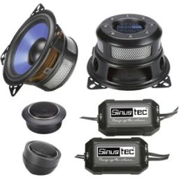 Set de haut-parleurs 2 voies à encastrer 200 W Sinustec ST-100