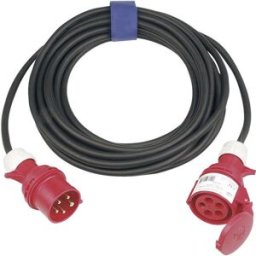 Rallonge SIROX 363.410 16 A 10.00 m noir