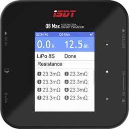 ISDT Chargeur de modélisme 30.0 A LiFePO, Li-polymère, LiHV, NiMH Fonction de charge rapide