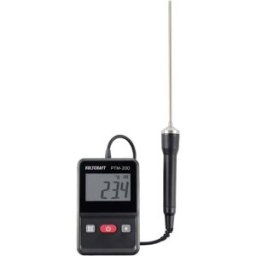VOLTCRAFT PTM-200 Thermomètre à sonde à piquer Plage de mesure de température -200 à 200 °C sonde Pt1000 mesure par contact