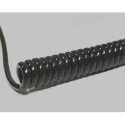 BKL Electronic 1506310 Câble spiralé Li12YD11Y 800 mm/ 3200 mm;8 x 0.14 mm²;noir1 pc(s)
