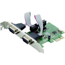 Conceptronic SRC01G 2 ports Carte enfichable sérielle PCI-Express, sériel (9 broches) PCIe