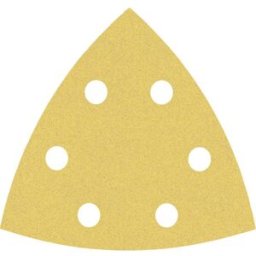 Bosch Accessories EXPERT C470 2608900930 Feuille abrasive Delta perforé Grain 120 (L x l) 93 mm x 93 mm 50 pc(s)